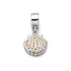 Schmuck Dur schmuck | Charm "Muschel" Strandsand