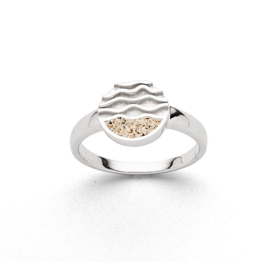 Schmuck Dur schmuck | Ring "Strandwellen" Strandsand