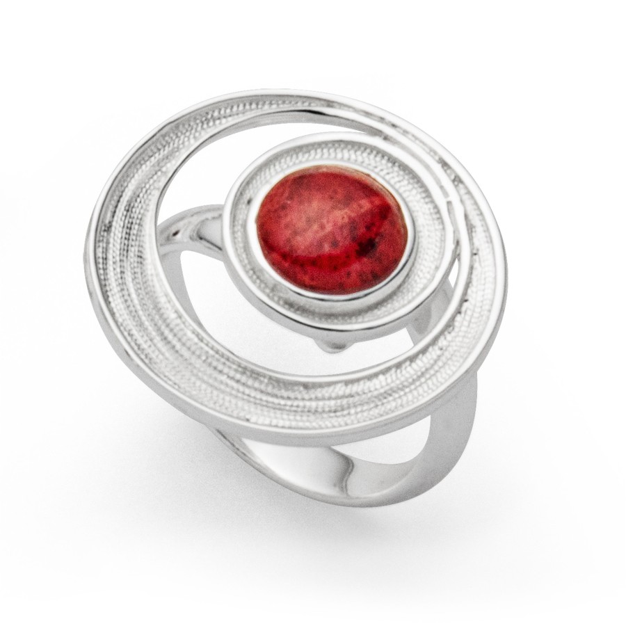 Schmuck Dur schmuck | Ring "Feuerstrudel"