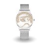 Schmuck Dur schmuck | Dur Uhr 40Er "Kuste" Strandsand, Mesh Band Edelstahl