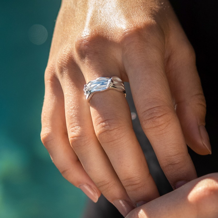 Schmuck Dur schmuck | Ring "Strandwellen 2.0"