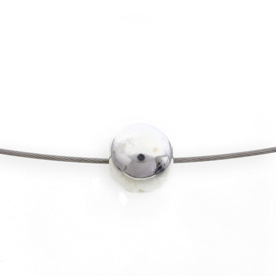 Schmuck Dur schmuck | Kugel 10Mm "Silberball"