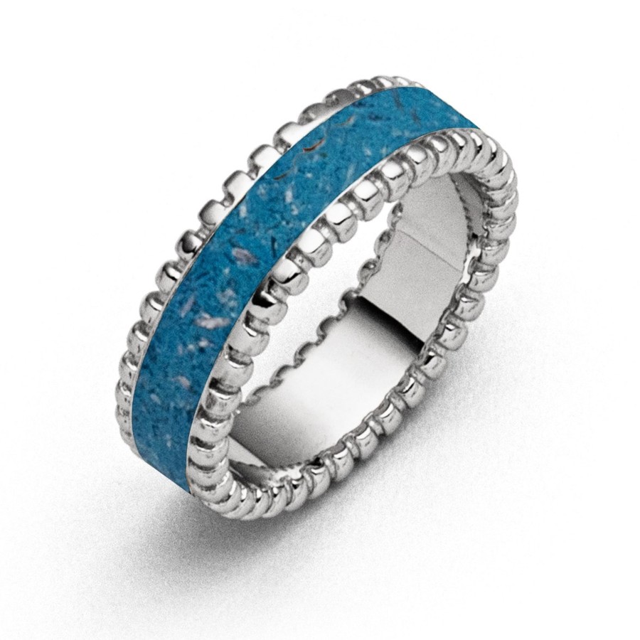 Schmuck Dur schmuck | Ring "Strandzauber Blau"