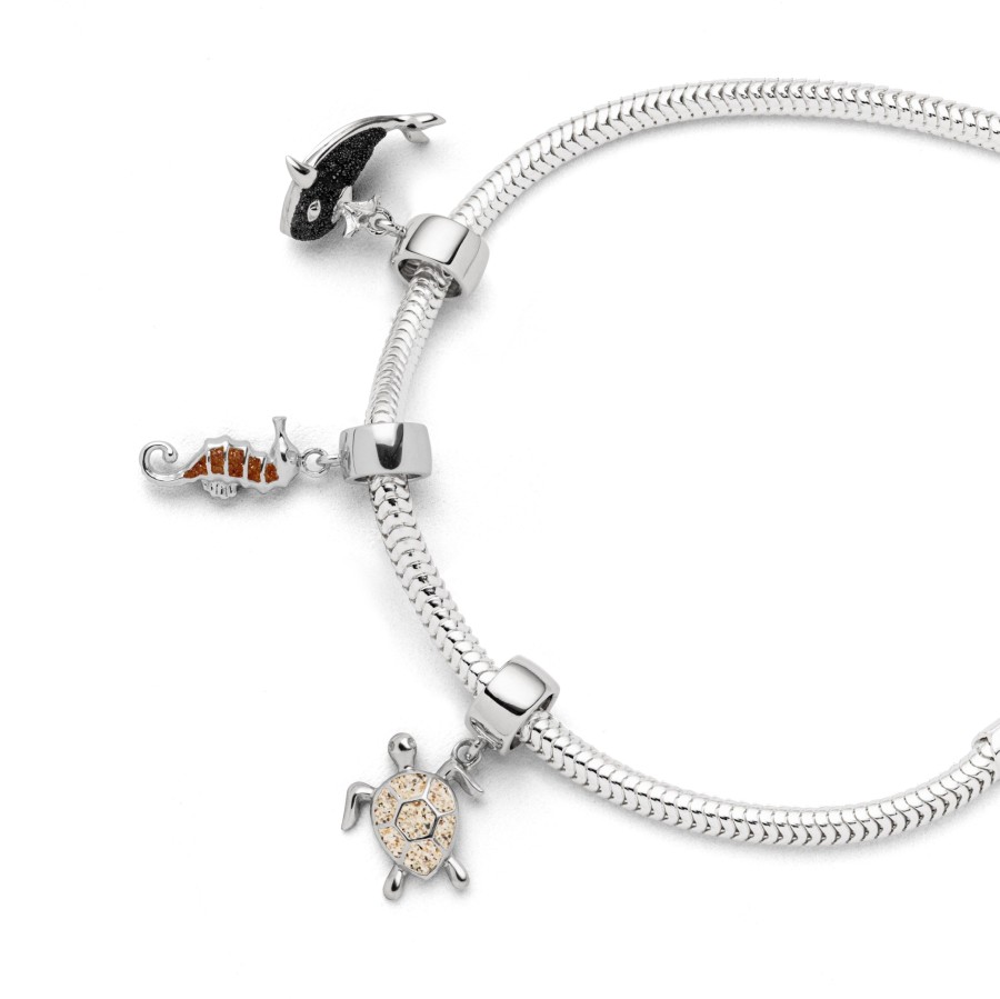 Schmuck Dur schmuck | Charm "Turtle" Strandsand