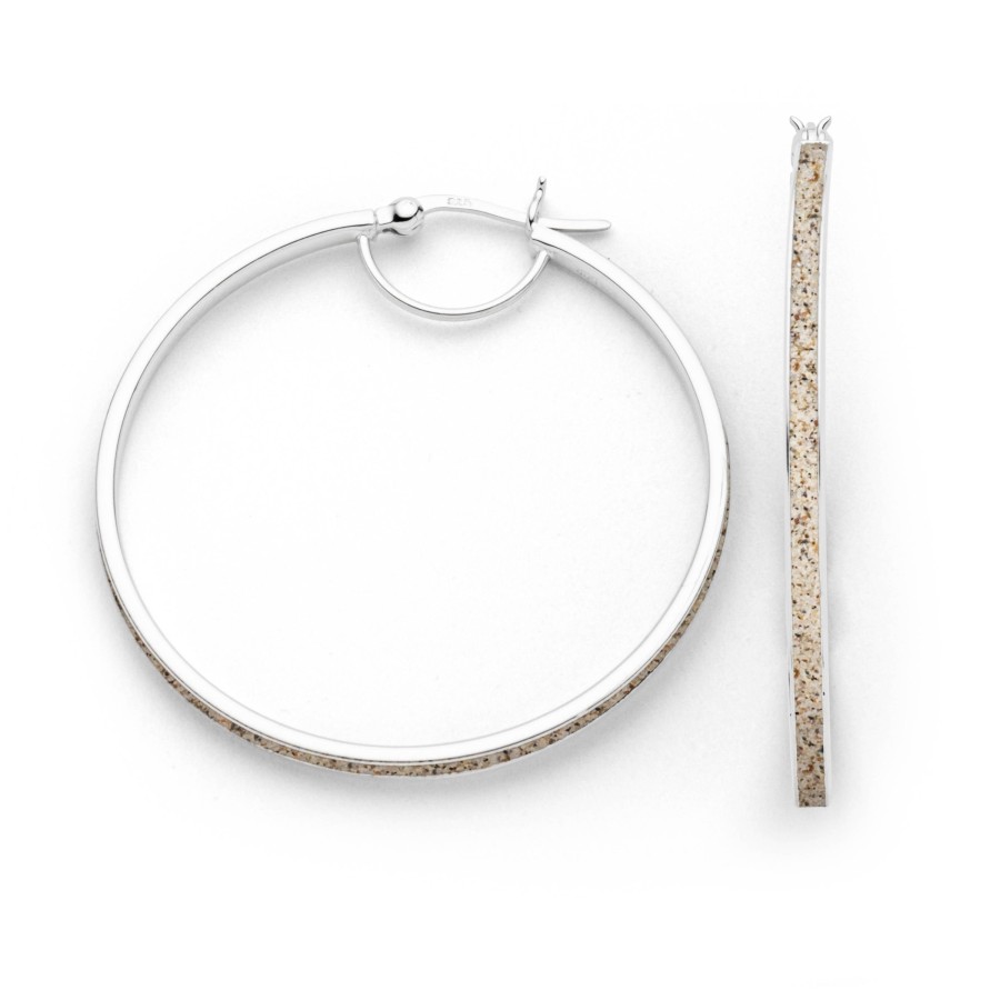 Schmuck Dur schmuck | Creole "Rund 42,3 Mm" Strandsand