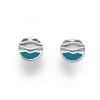 Schmuck Dur schmuck | Ohrstecker ''Strandwellen 8 Mm"