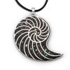 Schmuck Dur schmuck | Anhanger "Nautilus" Mosaik-Seeopal