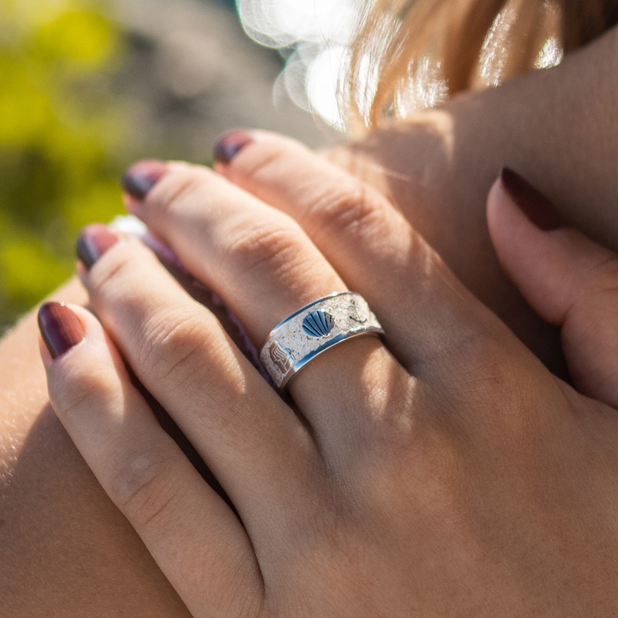 Schmuck Dur schmuck | Strandring "Ostsee"