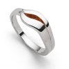 Schmuck Dur schmuck | Ring "Silberschweif" Bernstein