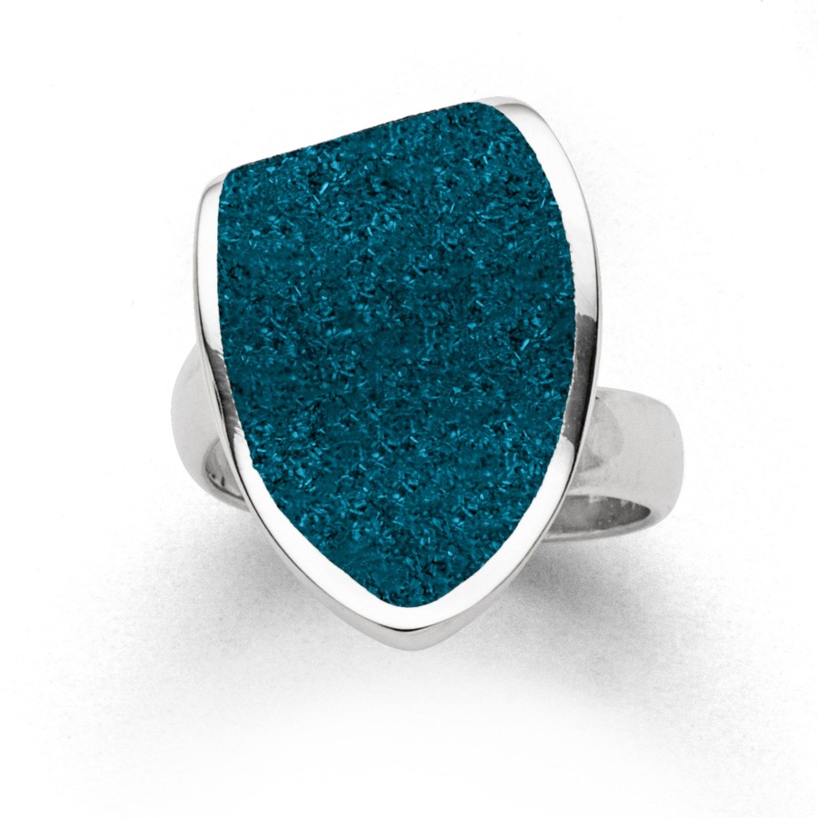 Schmuck Dur schmuck | Ring "Blaue Lagune" Steinsand