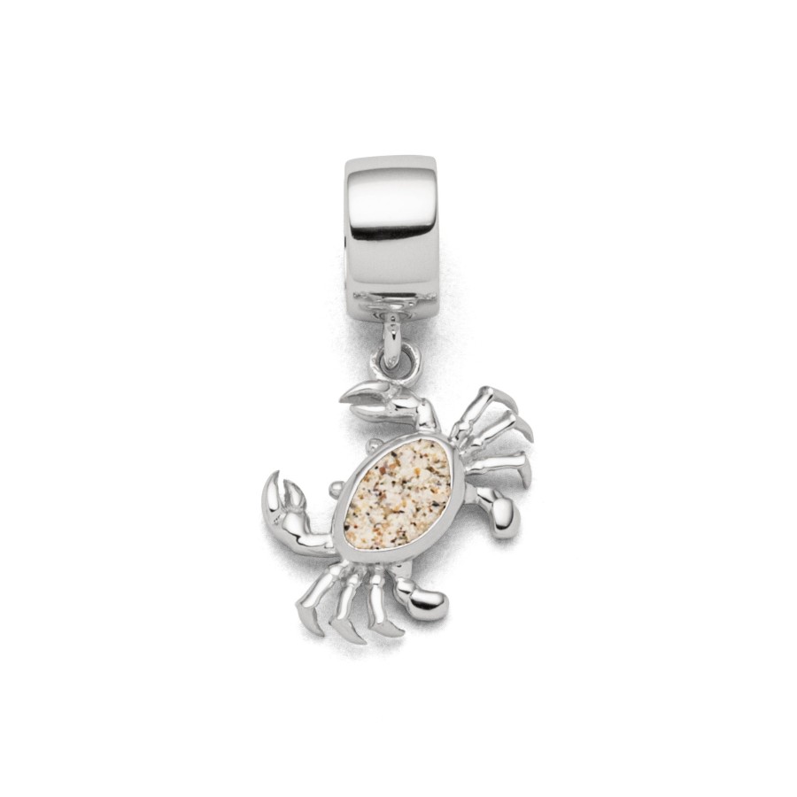 Schmuck Dur schmuck | Charm "Krabbe" Strandsand