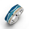 Schmuck Dur schmuck | Ring "Strandwellen" Steinsand