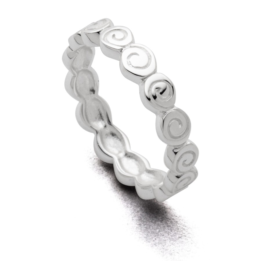 Schmuck Dur schmuck | Ring "Spiralmuster"