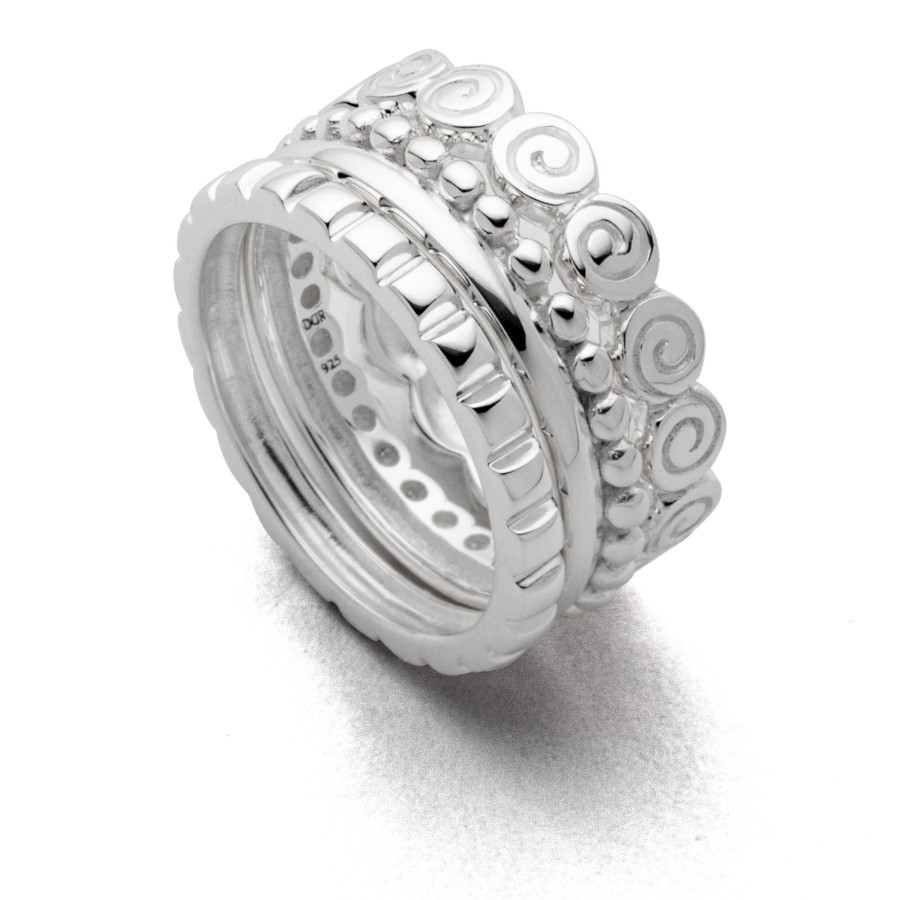 Schmuck Dur schmuck | Ring "Spiralmuster"